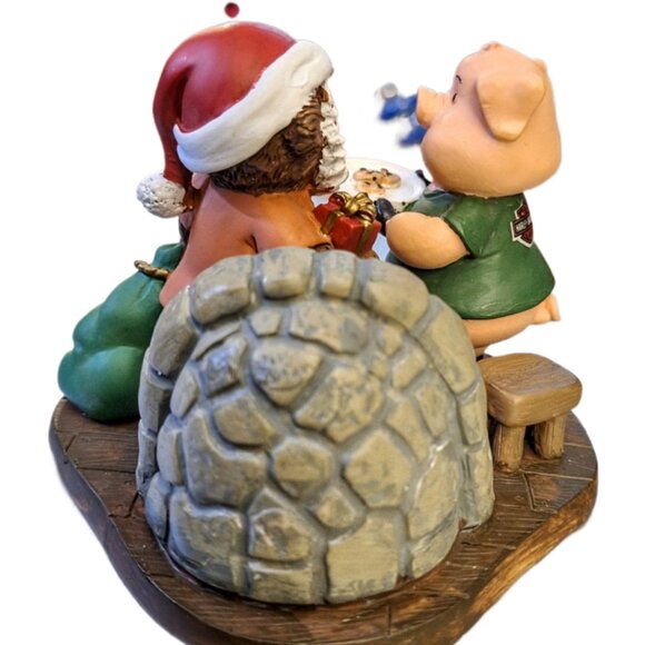 Vintage Harley-Davidson Santa Bear Rides Again Figurine Numbered MINT - Picture 4 of 10